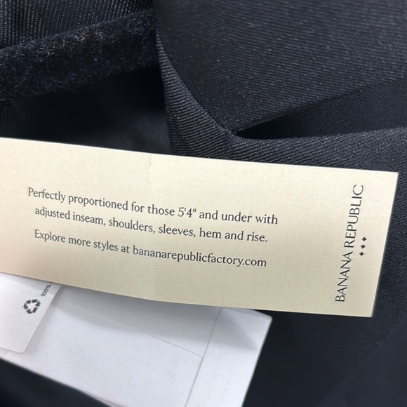 NWT-Banana Republic Black Blazer Professional Suit Jacket - Picture 12 of 16